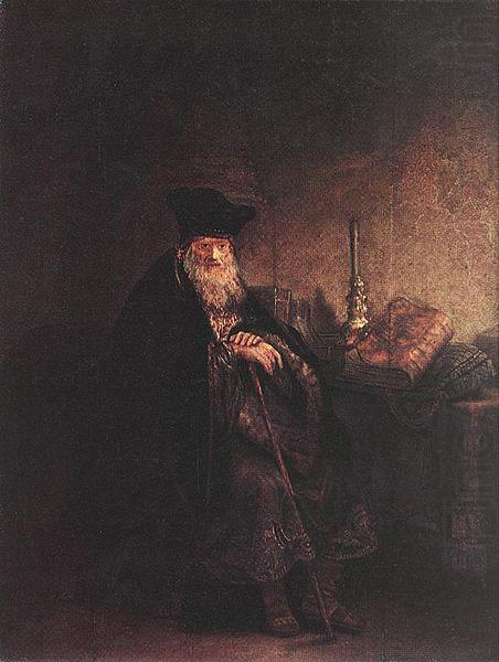 Old Rabbi, REMBRANDT Harmenszoon van Rijn